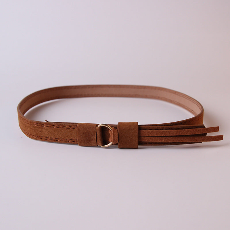 Fashion Personality Top Hat Button Belt