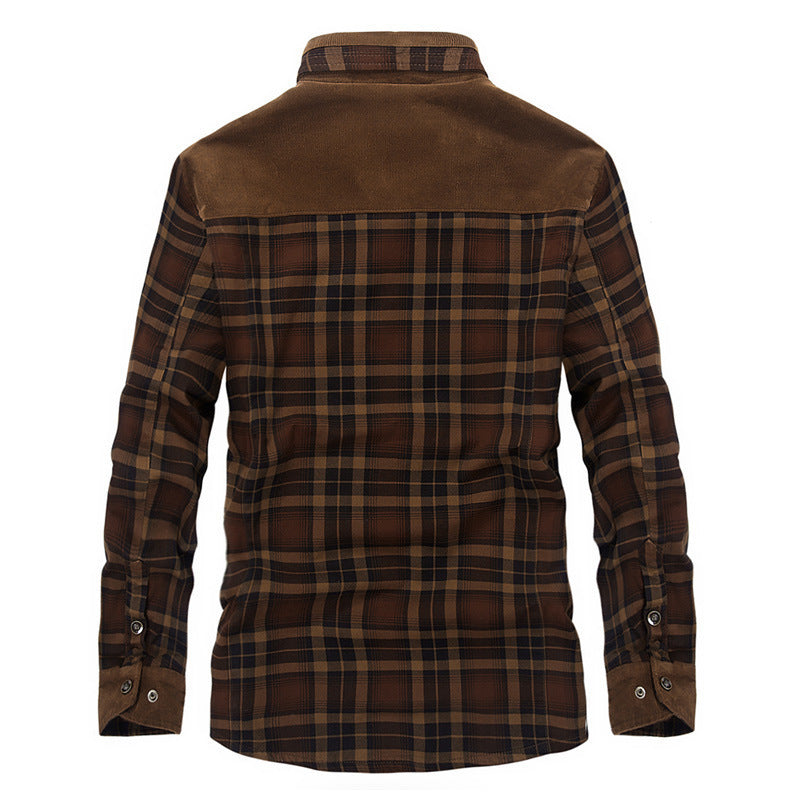 Men Thicken Warm Fleece Jackets