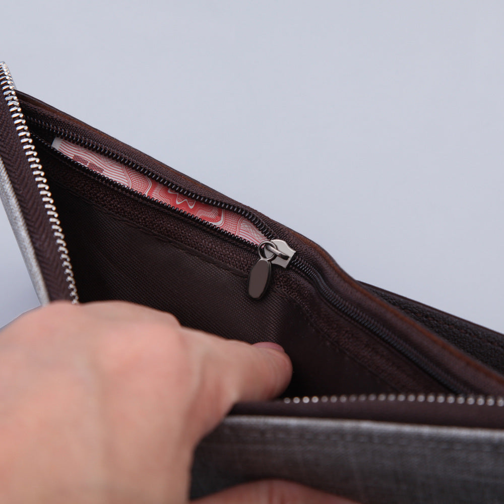 Mens Canvas Multifunctional Wallet