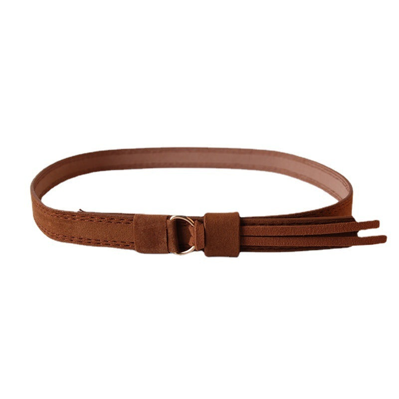 Fashion Personality Top Hat Button Belt