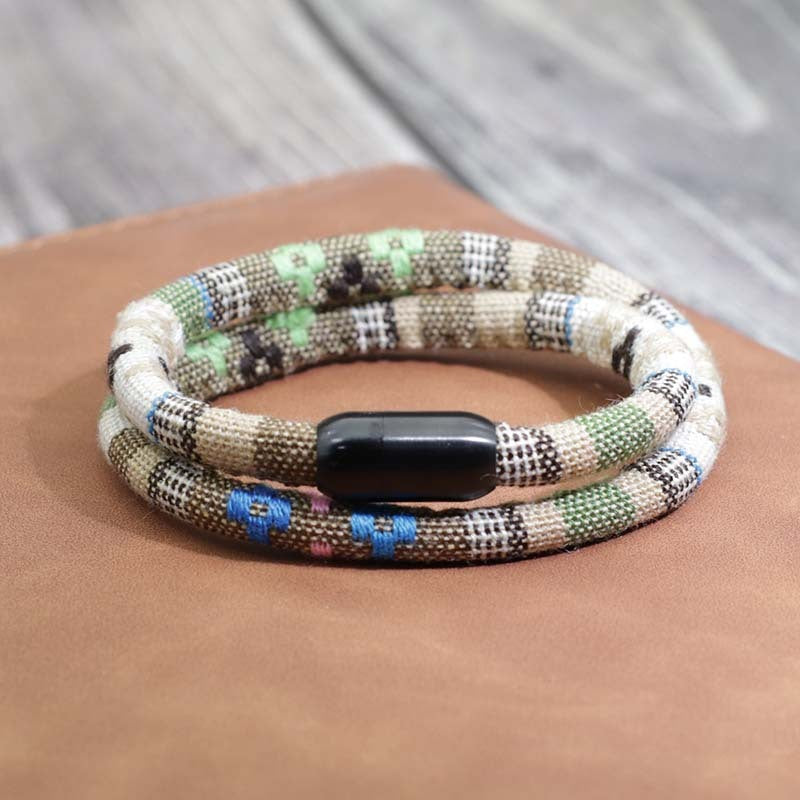 Mens Stainless Steel Charm Bracelet