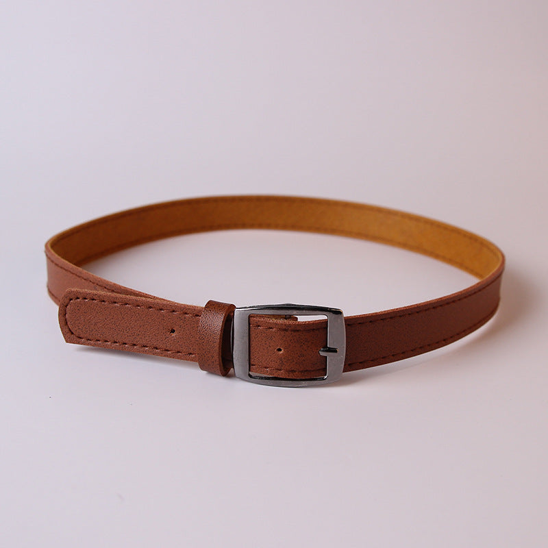 Fashion Personality Top Hat Button Belt