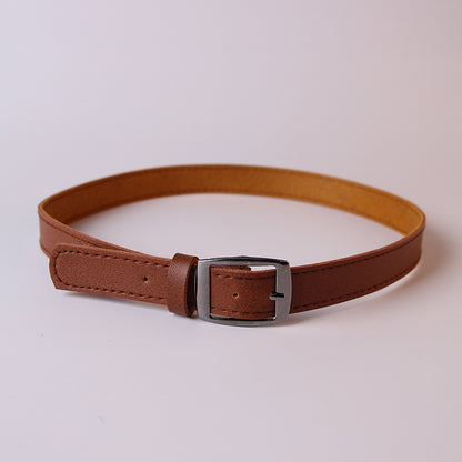 Fashion Personality Top Hat Button Belt