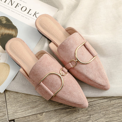 Womens Flats Mules Slippers