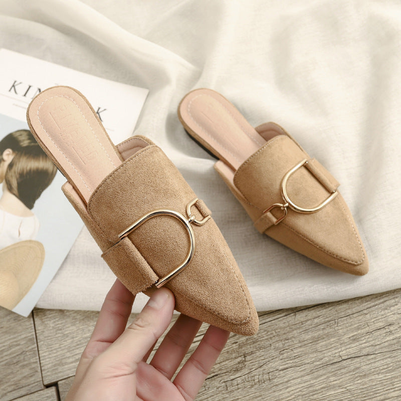 Womens Flats Mules Slippers