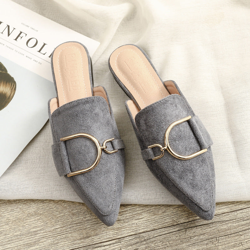 Womens Flats Mules Slippers