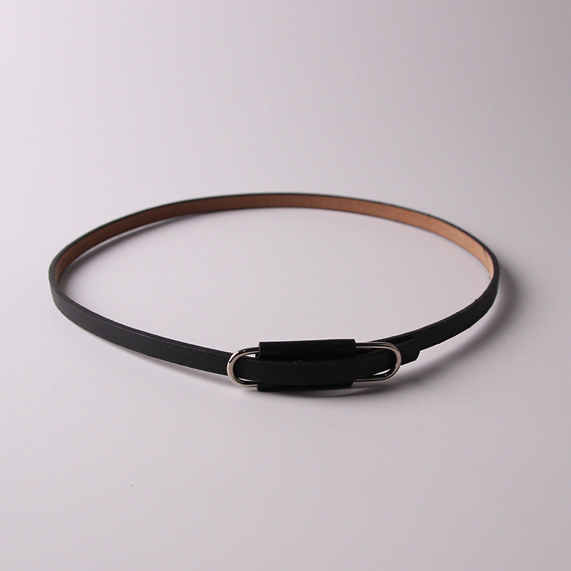 Fashion Personality Top Hat Button Belt