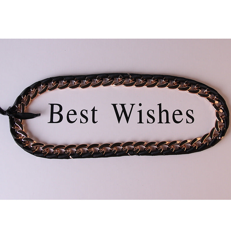 Fashion Personality Top Hat Button Belt