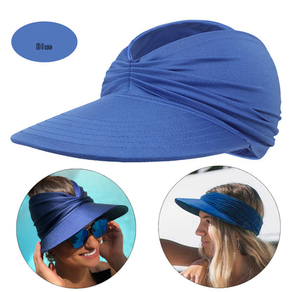 Women's New Empty Top Sunscreen Sports Beach Sun Hat