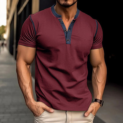 Mens Short-sleeved Polo Shirt