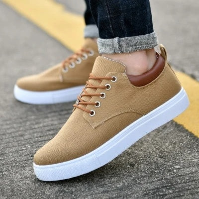 Mens canvas sport shoes