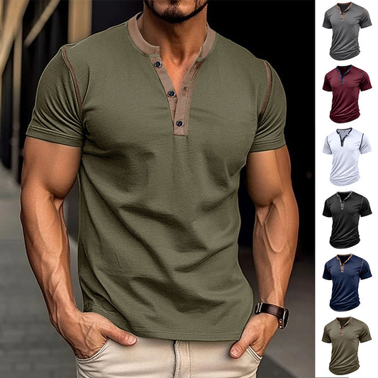 Mens Short-sleeved Polo Shirt
