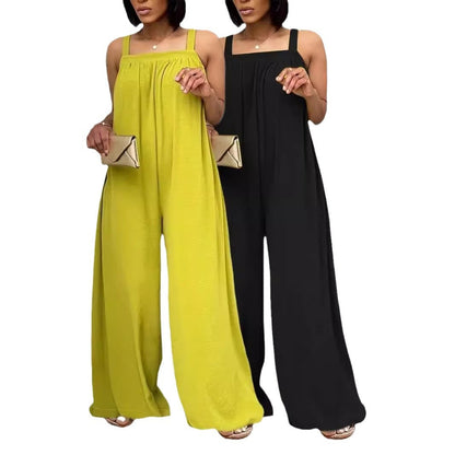Women's Casual Wide-leg Jumpsuit
