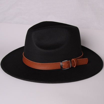 Fashion Personality Top Hat Button Belt