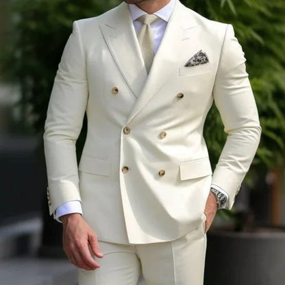 Suit Men's Two-piece Suit Business Best Man Leisure
