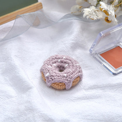 New Woolen Knitting Donuts Girl Hair Accessories