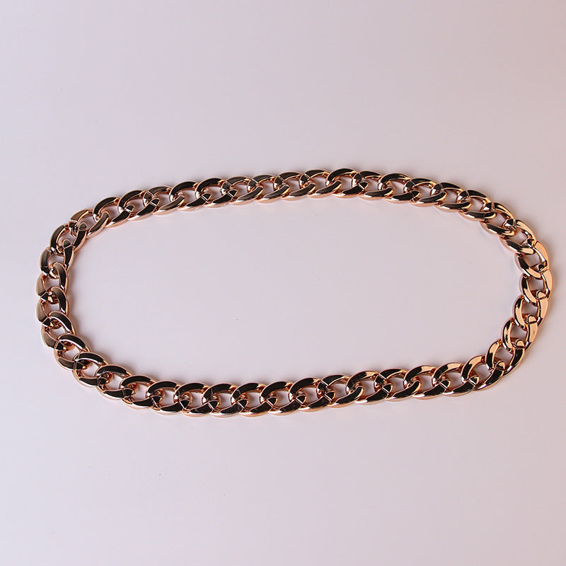 Fashion Personality Top Hat Button Belt